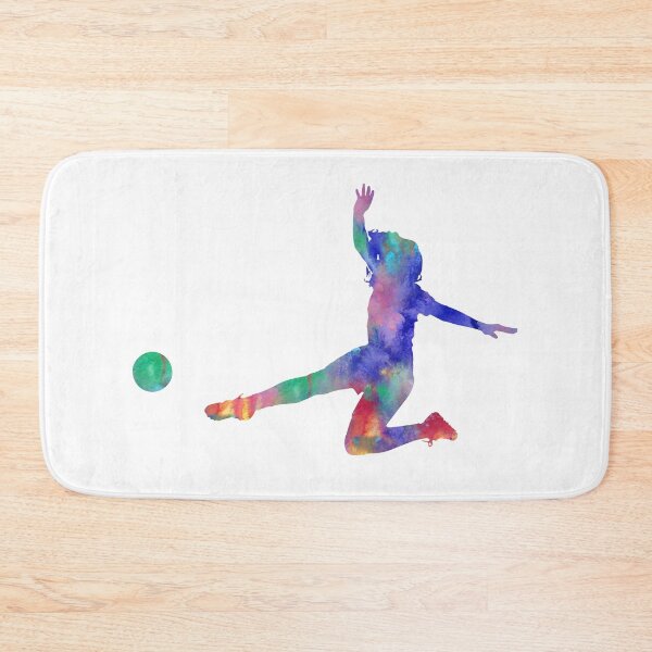 Item preview, Female Soccer Player designed and sold by Rosaliartbook.