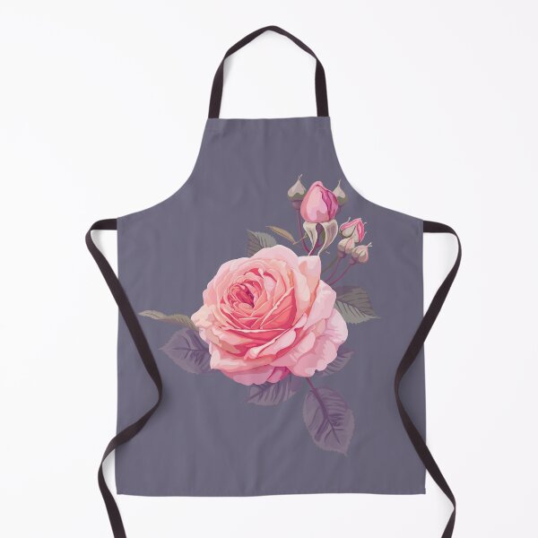 Item preview, Romantic English Rose on Purple designed and sold by PinkRainbow.