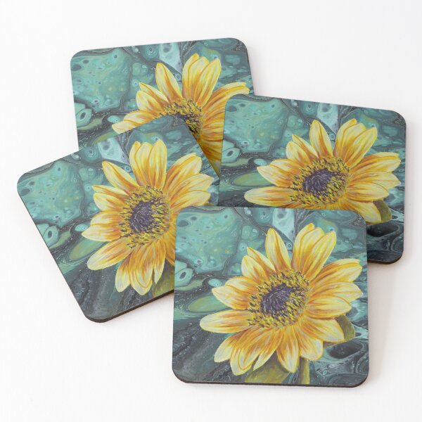 Item preview, Yellow Flower painted by Minisa Robinson designed and sold by MinisaRobinson.