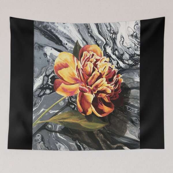 Item preview, Colorful Flower painted by Minisa Robinson designed and sold by MinisaRobinson.