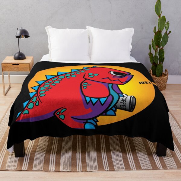 Item preview, Groggy red dragon needs coffee before work designed and sold by TiffanyYau.