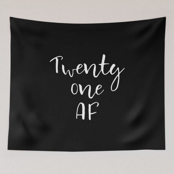 Item preview, Twenty One AF 21st Bday Funny Legal Birthday Party Gift product designed and sold by nikkidawn74.