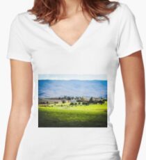 Zen Women's Fitted V-Neck T-Shirt