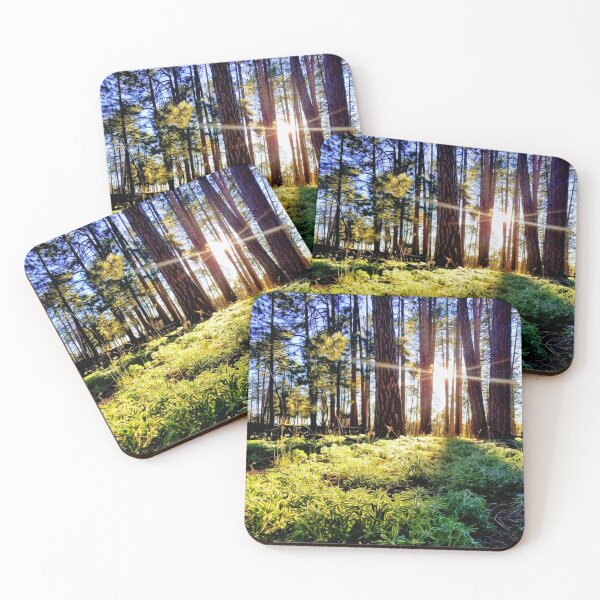 Item preview, Rays of Sunset Through Ponderosa Pine designed and sold by cover-it-in-ART.
