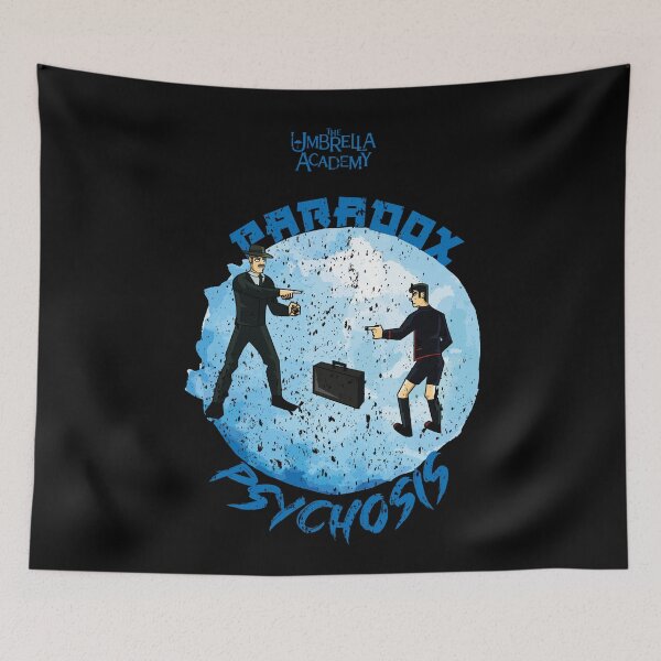 Item preview, UMBRELLA ACADEMY: PARADOX PSYCHOSIS MEME (GRUNGE STYLE) designed and sold by FunGangStore.