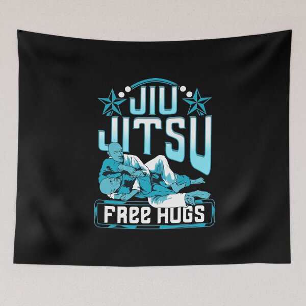 Item preview, Funny Jiu Jitsu Free Hugs Pun BJJ Martial Arts designed and sold by perfectpresents.