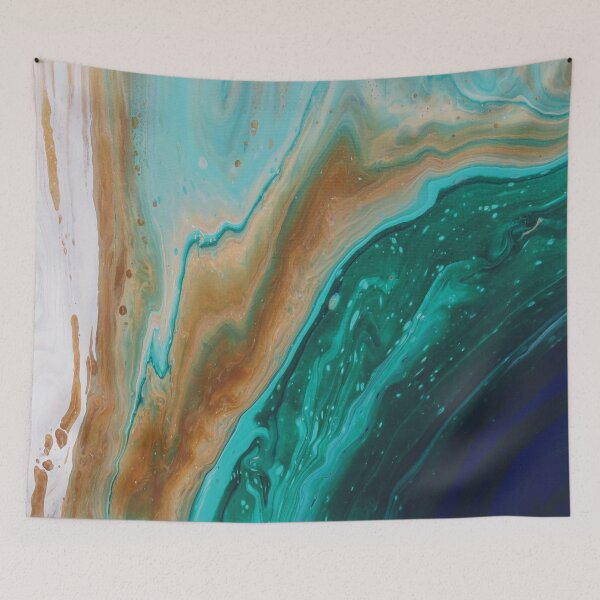 Item preview, Emerald Ocean painted by Minisa Robinson designed and sold by MinisaRobinson.