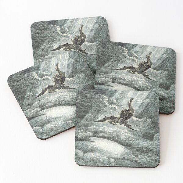 Item preview, The Falling Angel - Gustave Dore Engraving designed and sold by Talia Felix.