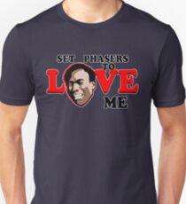 Set Phasers to Love Unisex T-Shirt