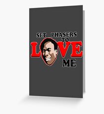 Set Phasers to Love Greeting Card