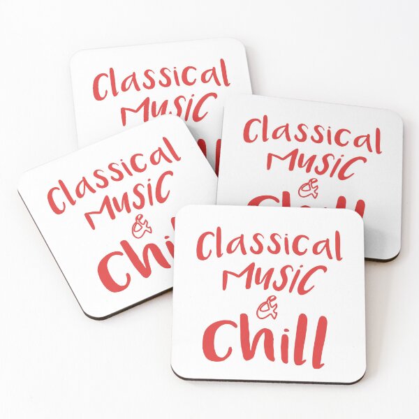 Item preview, Classical Music and Chill White designed and sold by MusicTeesStore.