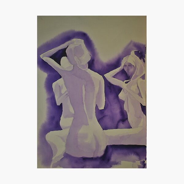 Item preview, Blue violet nude designed and sold by GunderArts.