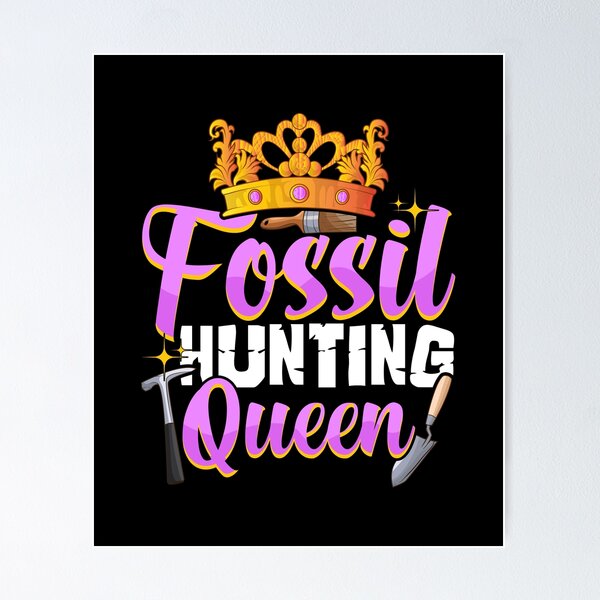 Item preview, Cute Fossil Hunting Queen Girls Paleontologist designed and sold by perfectpresents.