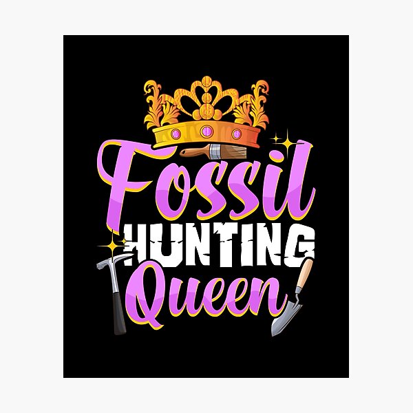 Item preview, Cute Fossil Hunting Queen Girls Paleontologist designed and sold by perfectpresents.