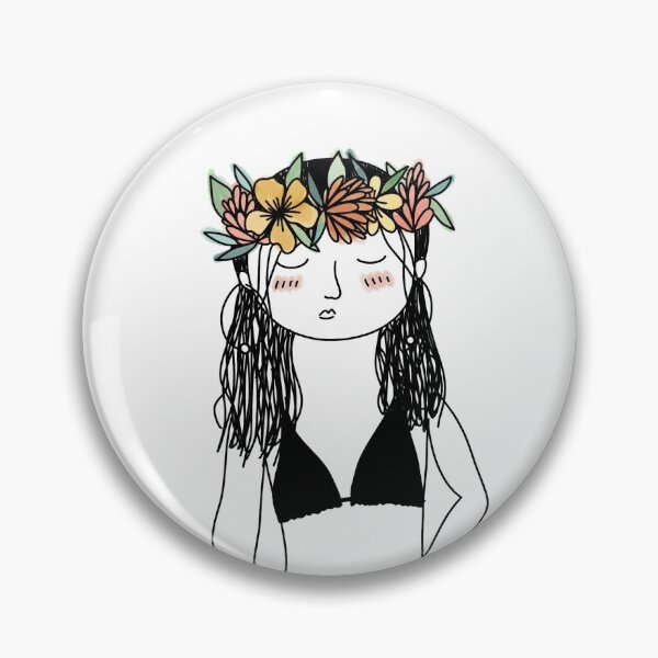 Item preview, Beach Girl (with lei po'o)  designed and sold by karaakemi.