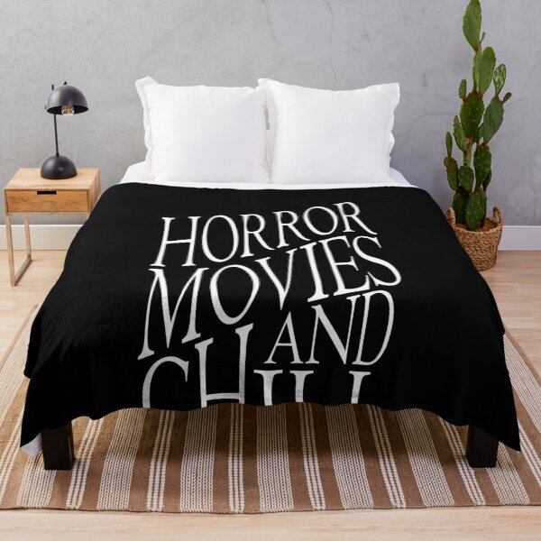 Item preview, Horror Movies and Chill | Horror Movie Fan Gift | Halloween designed and sold by LushCatDesign.