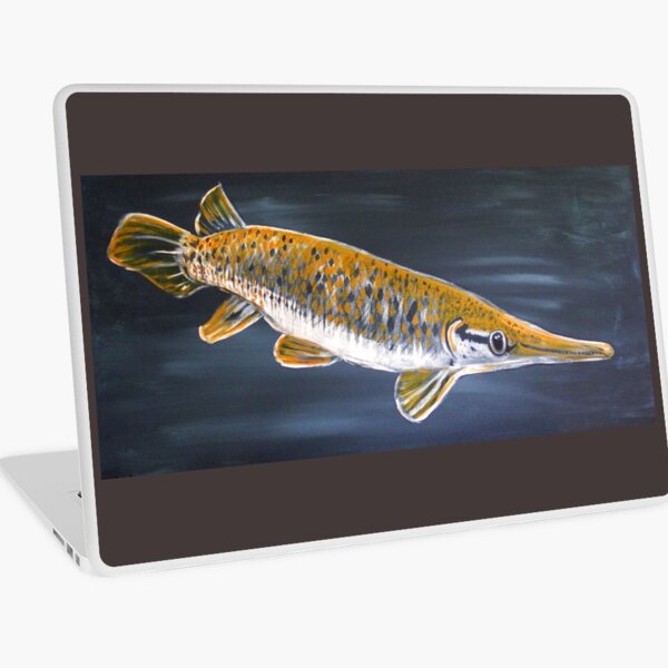 Alligator gar Laptop Skin