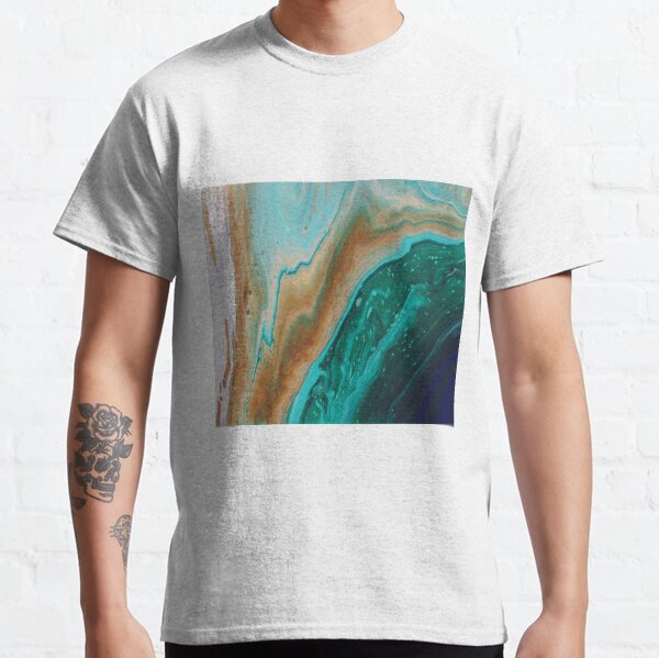 Emerald Ocean painted by Minisa Robinson Classic T-Shirt