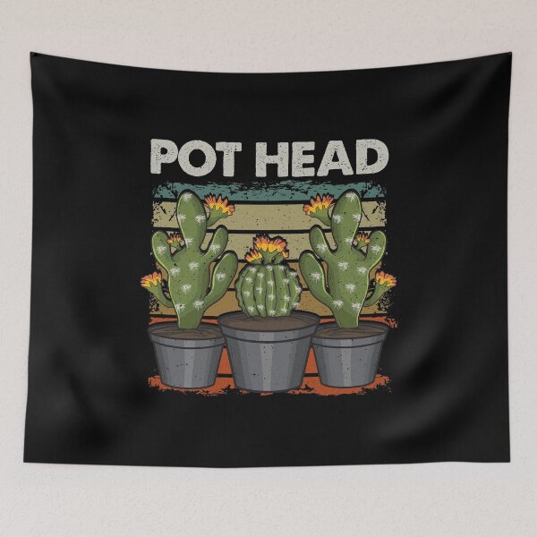 Item preview, Funny Pot Head Gardening & Plant Pun designed and sold by perfectpresents.