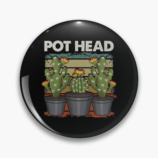 Item preview, Funny Pot Head Gardening & Plant Pun designed and sold by perfectpresents.