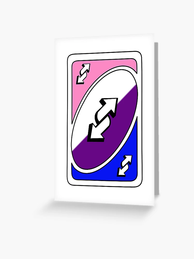 Genderfluid Uno Reverse Card, F2U