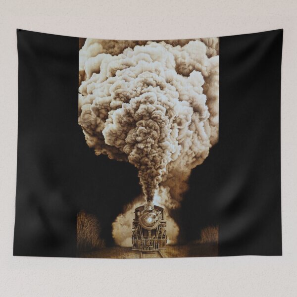 Item preview, Incredible Steam Train Woodburning by Minisa Robinson designed and sold by MinisaRobinson.