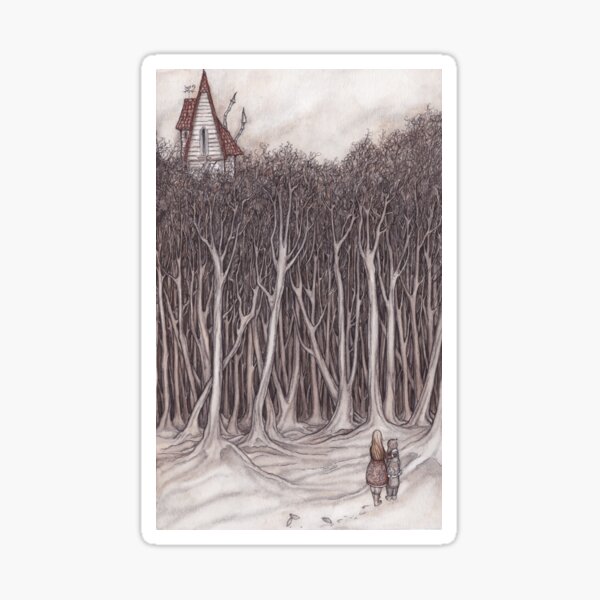 hansel and gretel Sticker