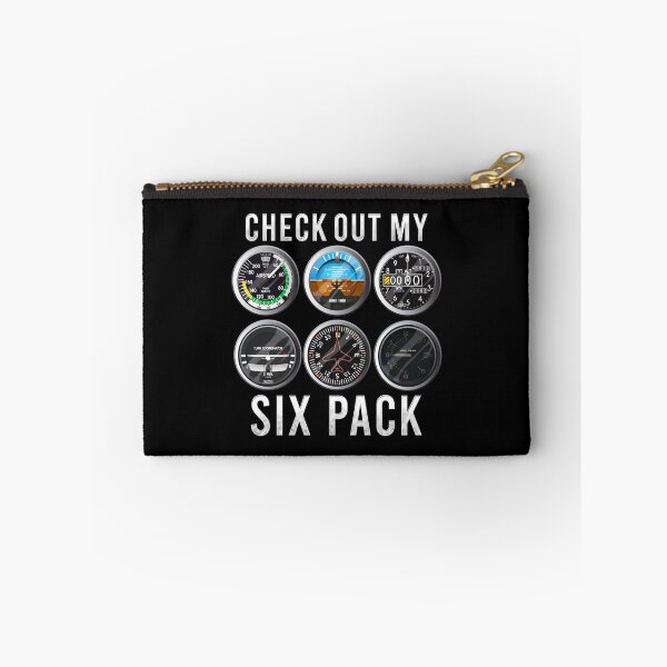 Item preview, Funny Check Out My Six Pack Airplane Pilot designed and sold by perfectpresents.