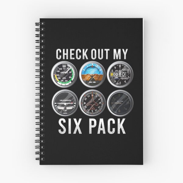 Item preview, Funny Check Out My Six Pack Airplane Pilot designed and sold by perfectpresents.