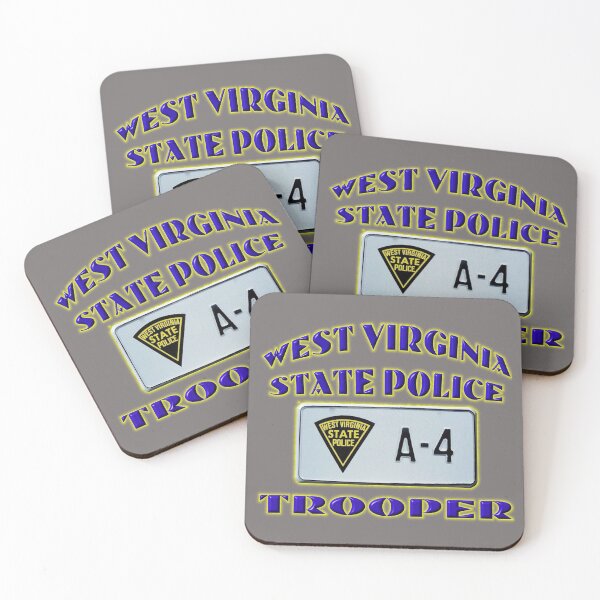 Item preview, West Virginia State Police License Plate designed and sold by Lawrence Baird.