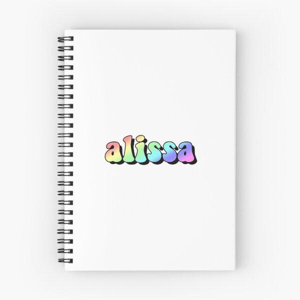 Item preview, aesthetic rainbow alissa name designed and sold by STAR10008.