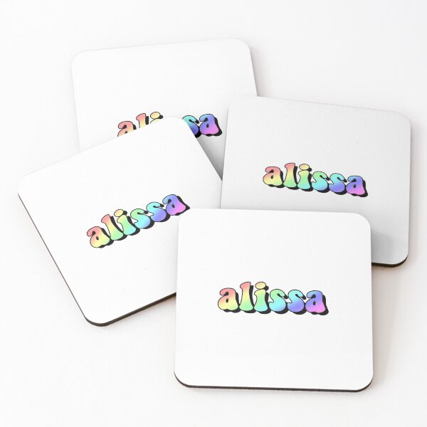 Item preview, aesthetic rainbow alissa name designed and sold by STAR10008.