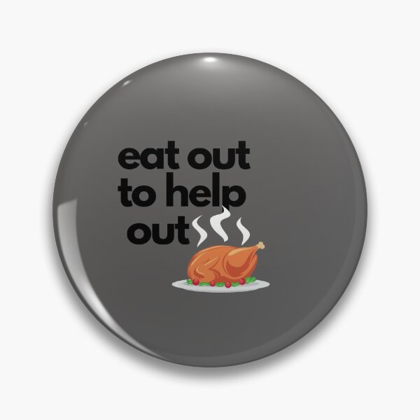 Item preview, Eat Out To Help Out Design designed and sold by Imaginative Expressions⭐️ ⭐️ ⭐️ ⭐️ ⭐️.