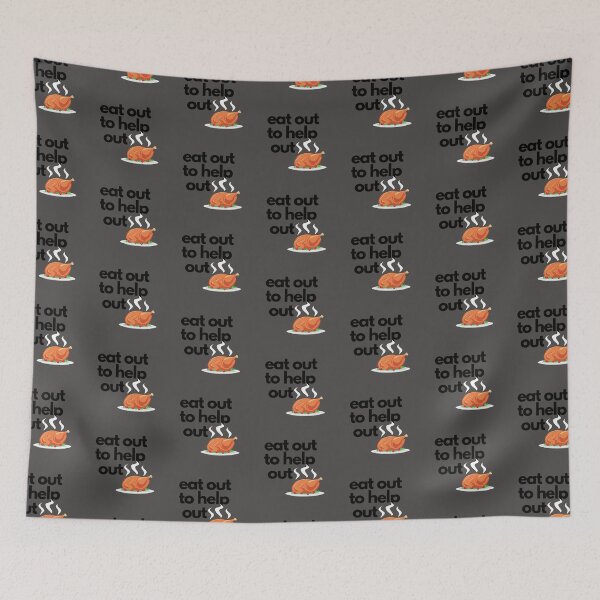 Item preview, Eat Out To Help Out Design designed and sold by Imaginative Expressions⭐️ ⭐️ ⭐️ ⭐️ ⭐️.