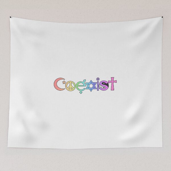 Item preview, coexist rainbow designed and sold by charloottttee.