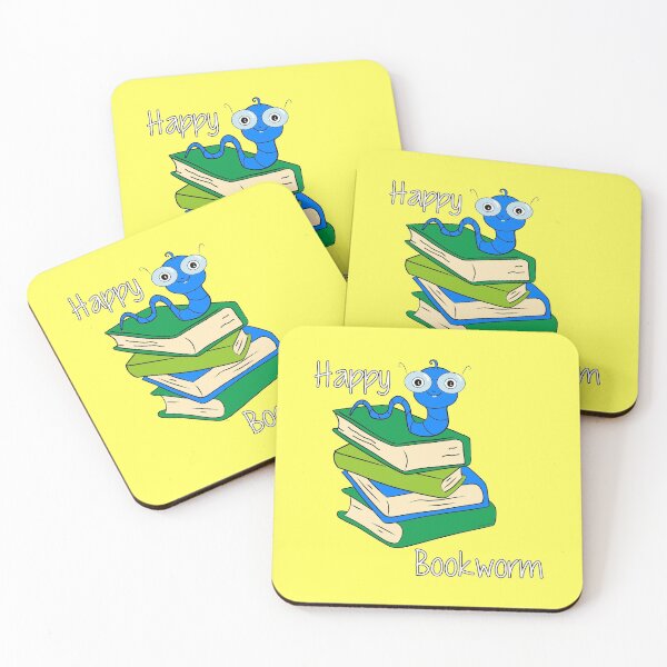 Item preview, Happy Bookworm_2 designed and sold by DitzyDonuts.