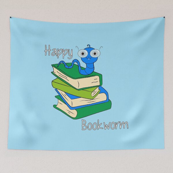 Item preview, Happy Bookworm_2 designed and sold by DitzyDonuts.
