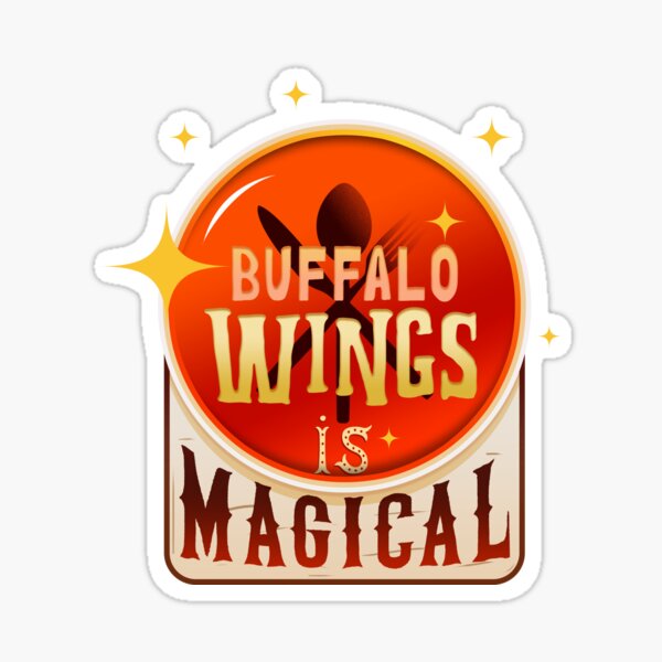 Item preview, Buffalo Wings Is Magical designed and sold by sakharoth.