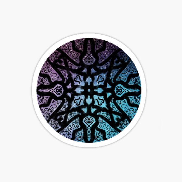 Galaxy Mandala Sticker