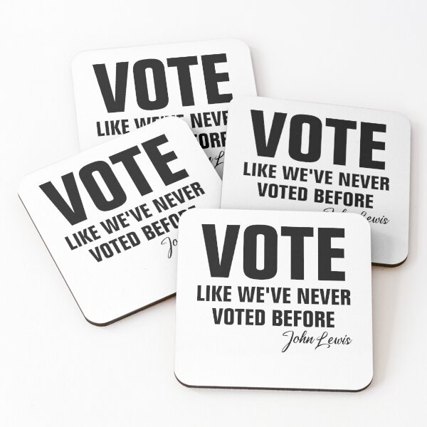 Item preview, Vote like We've Never Voted Before designed and sold by Andrea Lina.