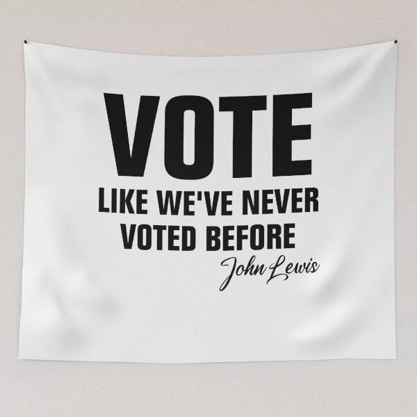 Item preview, Vote like We've Never Voted Before designed and sold by Andrea Lina.
