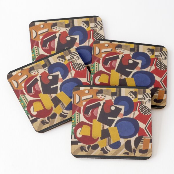 Item preview, Fernand Leger - Social People Art designed and sold by VelcroFathoms.
