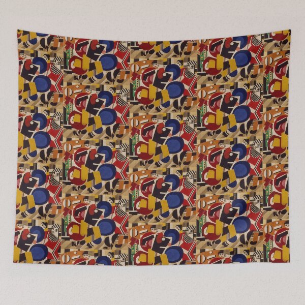 Item preview, Fernand Leger - Social People Art designed and sold by VelcroFathoms.
