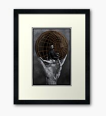 Evil Mastermind Framed Print