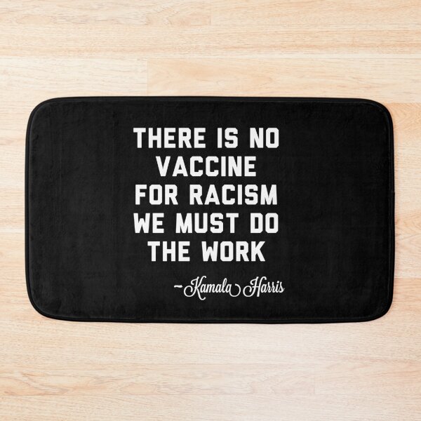 Item preview, Vice President Kamala Harris, no vaccine for racism designed and sold by Spiritualish.