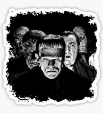 Classic Monsters Black & White POP! Sticker