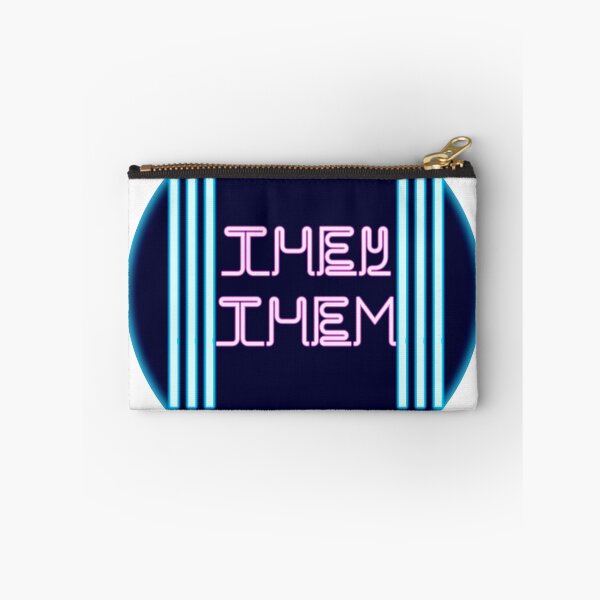 Item preview, Neon They/Them Pronouns designed and sold by Fynno.