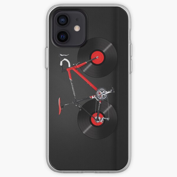 Vinyl Ride Record Bike iPhone Soft Case