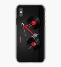 Vinyl Ride Record Bike iPhone Case