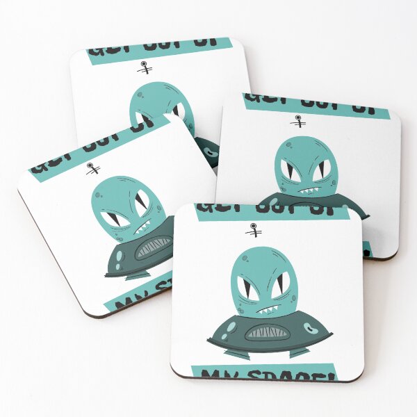 Item preview, Get out of my space! designed and sold by Astronomialien.